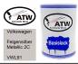 Preview: Volkswagen, Felgensilber Metallic 2C, VWL91: 500ml Lackdose, von ATW Autoteile West.